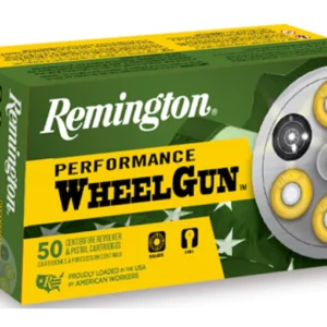 Remington Performance WheelGun Ammunition 38 Special 158 Grain Lead Semi-Wadcutter