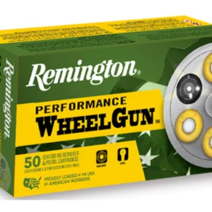 Remington Performance WheelGun Ammunition 38 S&W 146 Grain Lead Round Nose Box of 50