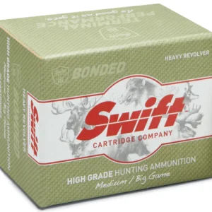 Swift High Grade Heavy Revolver Hunting Ammunition 357 Magnum 180 Grain Swift A-Frame Box of 25