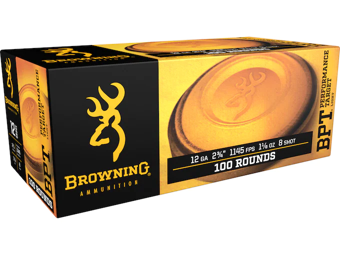 Browning Sporting Ammunition 12 Gauge 2-3/4" 1-1/8 oz #8 Shot