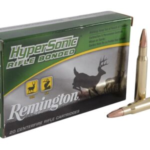 Remington HyperSonic Ammunition 30-06 Springfield 180 Grain Core-Lokt Ultra Bonded Pointed Soft Point Box of 20