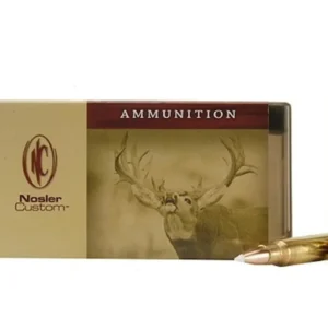 Nosler Custom Ammunition 8mm Remington Magnum 200 Grain AccuBond Spitzer Box of 20