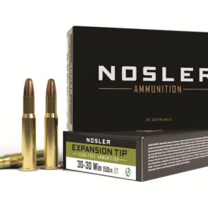 Nosler E-Tip Ammunition 30-30 Winchester 150 Grain E-Tip Lead-Free Box of 20