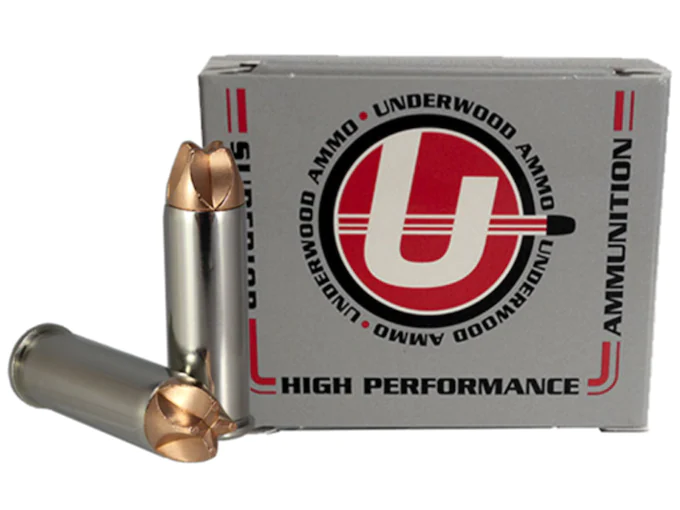 Underwood Xtreme Hunter Ammunition 44 Remington Magnum 160 Grain Lehigh Xtreme Defense Lead-Free Box of 20