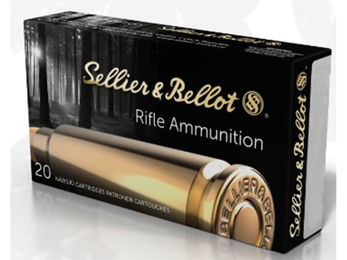 Sellier & Bellot Ammunition 6.5 Creedmoor 156 Grain Soft Point Box of 20