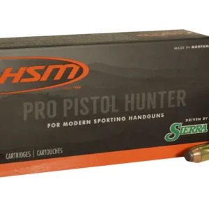 HSM Pro Pistol Hunter Ammunition 45 Colt (Long Colt) 300 Grain Sierra Jacketed Soft Point Box of 50