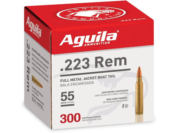 Aguila Ammunition 223 Remington 55 Grain Full Metal Jacket