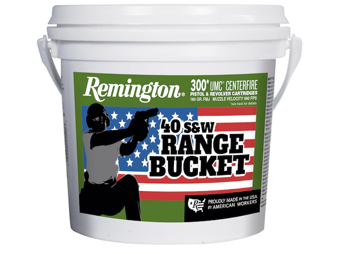 Remington UMC Ammunition 40 S&W 180 Grain Full Metal Jacket