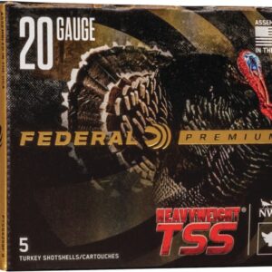 Federal Premium Heavyweight TSS Turkey Ammunition 20 Gauge 3" 1-1/2 oz Non-Toxic Tungsten Super Shot Flitecontrol Flex Wad