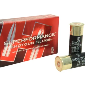 Hornady Superformance Ammunition 12 Gauge 2-3/4" 300 Grain MonoFlex Sabot Slug Box of 5