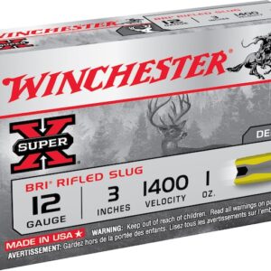 Winchester Super-X Ammunition 12 Gauge 3" 1 oz BRI Sabot Slug Box of 5