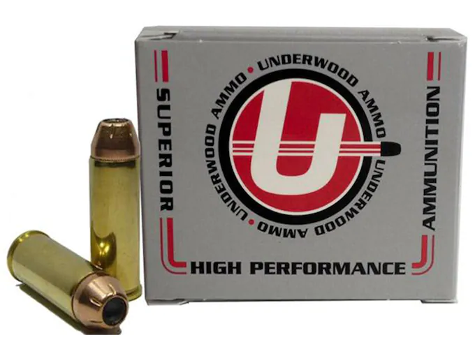 Underwood Ammunition 45 Colt (Long Colt) 250 Grain Hornady XTP Jacketed Hollow Point Box of 20