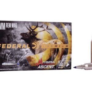 Federal Premium Terminal Ascent Ammunition 7mm Remington Magnum 155 Grain Polymer Tip Bonded Boat Tail Box of 20