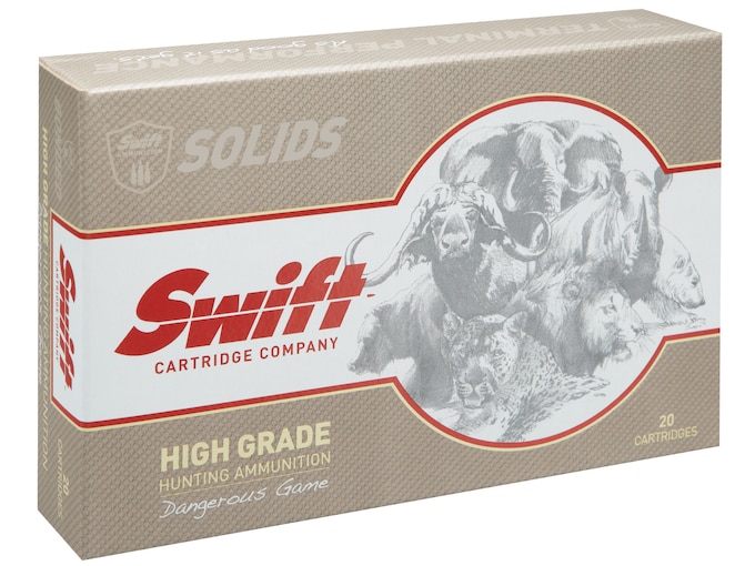 Swift High Grade Dangerous Game Hunting Ammunition 416 Rigby 400 Grain Swift Break-Away Box of 20