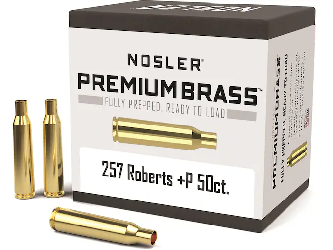 Nosler Custom Brass 257 Roberts +P Box of 50