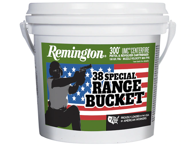Remington UMC Ammunition 38 Special 130 Grain Full Metal Jacket Bucket