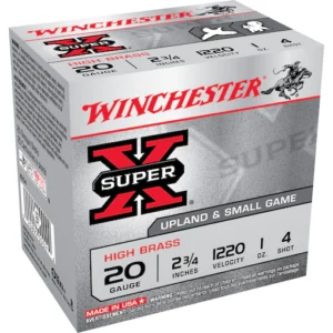 Winchester Super-X High Brass Ammunition 20 Gauge 2-3/4" 1 oz