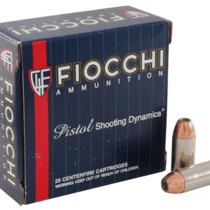Fiocchi Extrema Ammunition 40 S&W 155 Grain Hornady XTP Jacketed Hollow Point Box of 25