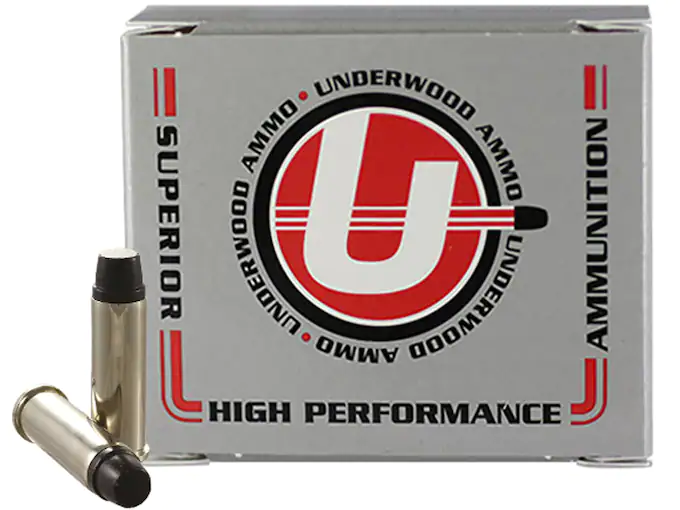 Underwood Ammunition 38 Special +P 158 Grain Hard Cast Lead Flat Nose Box of 20
