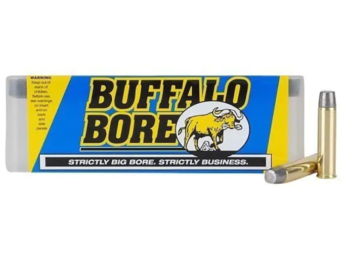Buffalo Bore Ammunition 460 S&W Magnum 360 Grain Lead Flat Nose Box of 20