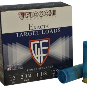 Fiocchi Exacta Power Spreader Ammunition 12 Gauge 2-3/4" 1-1/8 oz