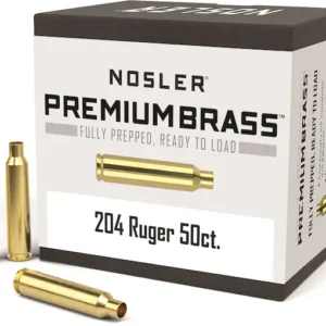 Nosler Custom Brass 204 Ruger Box of 50