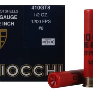 Fiocchi Game & Target Ammunition 410 Bore 2-1/2" 1/2 oz #8 Shot Box of 25