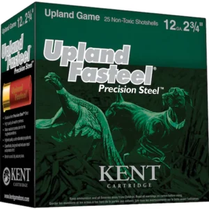 Kent Cartridge Upland Fasteel Precison Steel Upland Ammunition 12 Gauge 2-3/4" 1-1/8 oz #5 Non -Toxic Steel Shot Box of 25