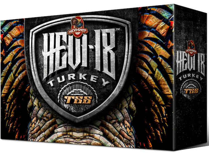 Hevi-Shot Hevi-18 TSS Turkey Ammunition 410 Bore 3" 13/16 oz Non-Toxic Tungsten Super Shot Box of 5