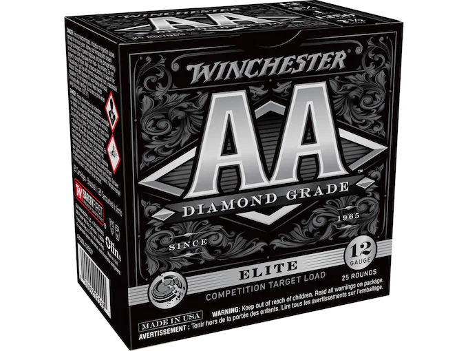 Winchester AA Diamond Grade 1250 Ammunition 12 Gauge 2-3/4" #7-1/2 Shot