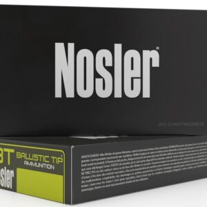 Nosler BT Ammunition 7mm Remington Magnum 160 Grain Ballistic Tip Box of 20