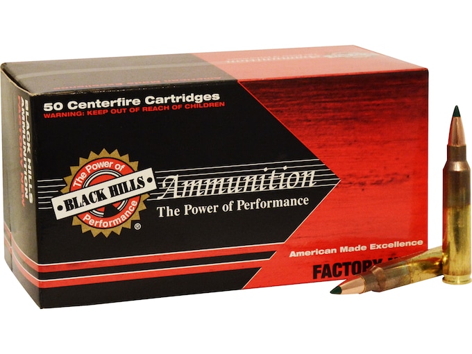 Black Hills Ammunition 5.56x45mm NATO 69 Grain Sierra Tipped MatchKing (TMK) Box of 50
