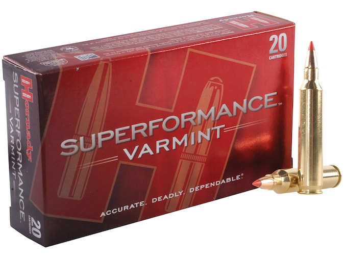 Hornady Superformance Varmint Ammunition 204 Ruger 32 Grain V-MAX Box of 20