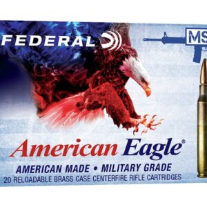 Federal American Eagle Ammunition 5.56x45mm NATO 55 Grain XM193 Full Metal Jacket