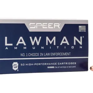 Speer Lawman CleanFire Ammunition 9mm Luger 147 Grain Full Metal Jacket