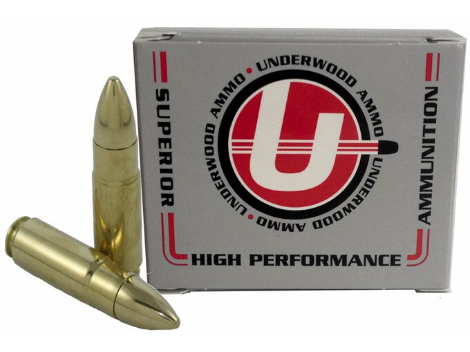 Underwood Ammunition 458 SOCOM 300 Grain Lehigh Match Solid Lead-Free Box of 20