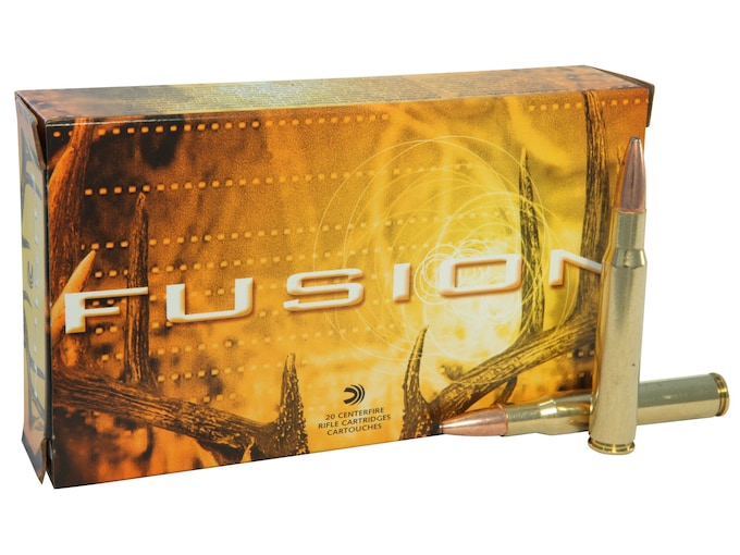 Federal Fusion Ammunition 30-06 Springfield 165 Grain Bonded Spitzer Boat Tail Box of 20