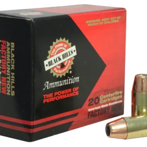 Black Hills Ammunition 45 ACP +P 230 Grain Jacketed Hollow Point Box of 20