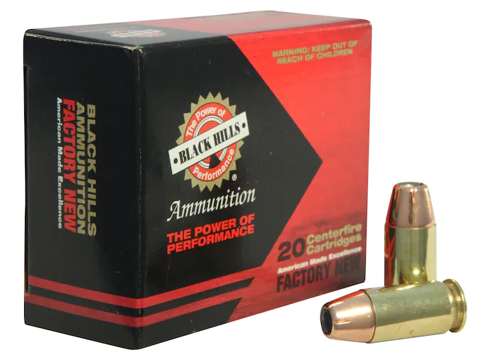 Black Hills Ammunition 45 ACP +P 230 Grain Jacketed Hollow Point Box of 20