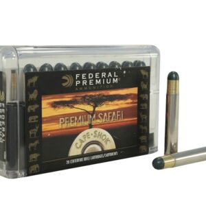 Federal Premium Safari Ammunition 458 Winchester Magnum 500 Grain Woodleigh Hydrostatically Stabilized Solid Bullets