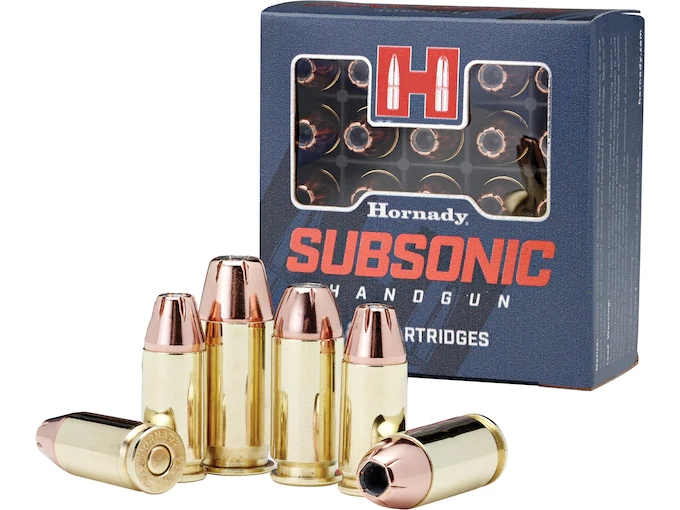 Hornady Subsonic Ammunition 45 ACP 230 Grain XTP Jacketed Hollow Point Box of 20