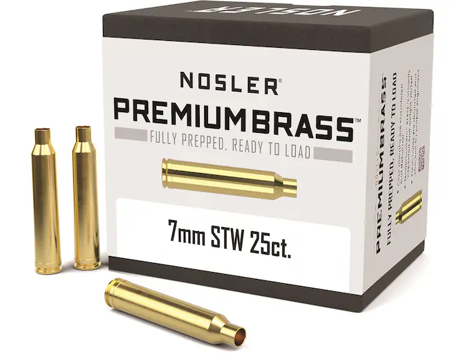 Nosler Custom Brass 7mm STW Box of 25