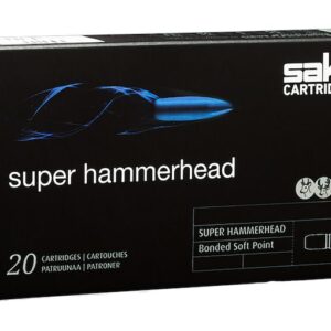 Sako Super Hammerhead Ammunition 6.5 Creedmoor 140 Grain Bonded Jacketed Soft Point Box of 20