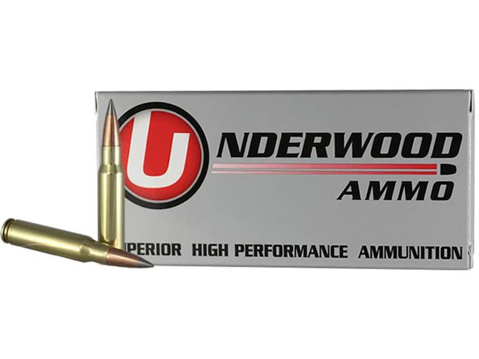 Underwood Ammunition 308 Winchester 144 Grain Lehigh Match Grade Solid Flash Tip Lead-Free Box of 20