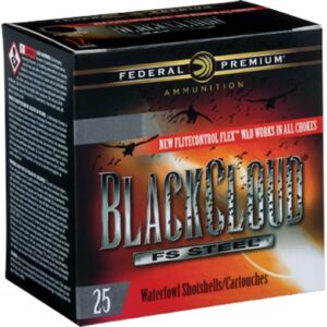 Federal Premium Black Cloud Ammunition 12 Gauge 3" 1-1/4 oz #1 Non-Toxic FlightStopper Steel Shot