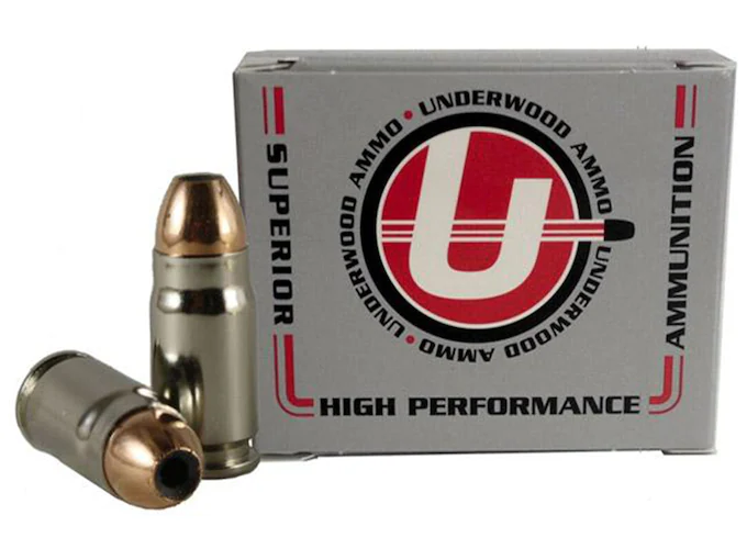 Underwood Ammunition 357 Sig 115 Grain Jacketed Hollow Point Box of 20