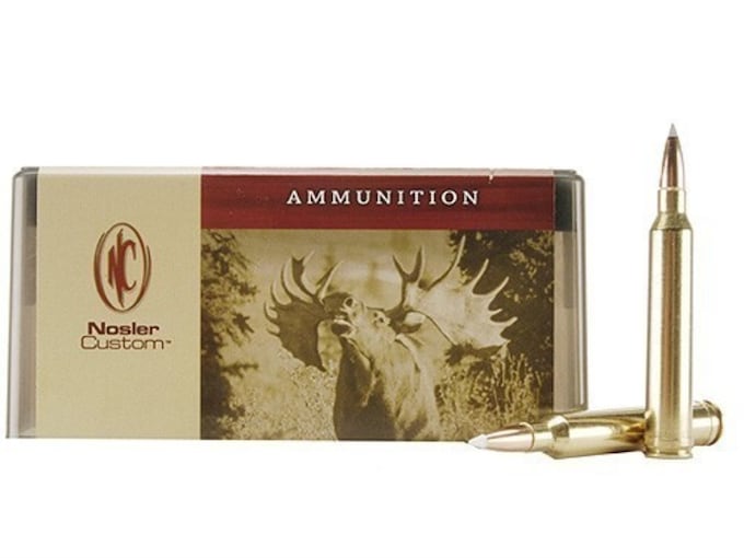 Nosler Custom Ammunition 7mm STW 140 Grain AccuBond Spitzer Box of 20