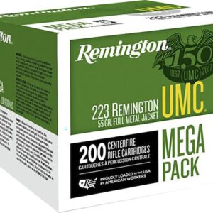 Remington UMC Ammunition 223 Remington Jacketed Hollow Point