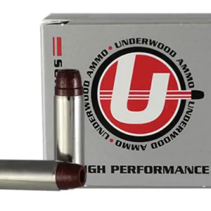 Underwood Ammunition 38 Special +P 158 Grain Lead Semi-Wadcutter Hollow Point Gas Check Box of 20