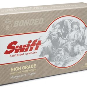 Swift High Grade Dangerous Game Hunting Ammunition 375 Ruger 300 Grain Swift A-Frame Box of 20